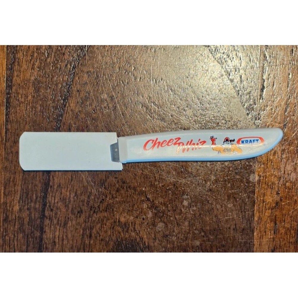 Vtg Kraft Cheez Whiz Cheese Spreader Stainless USA Advertising Utensil